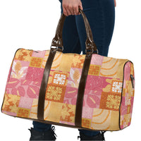 Aloha Hawaii Quilt Floral Patchwork Style Travel Bag