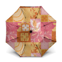 Aloha Hawaii Quilt Floral Patchwork Style Umbrella