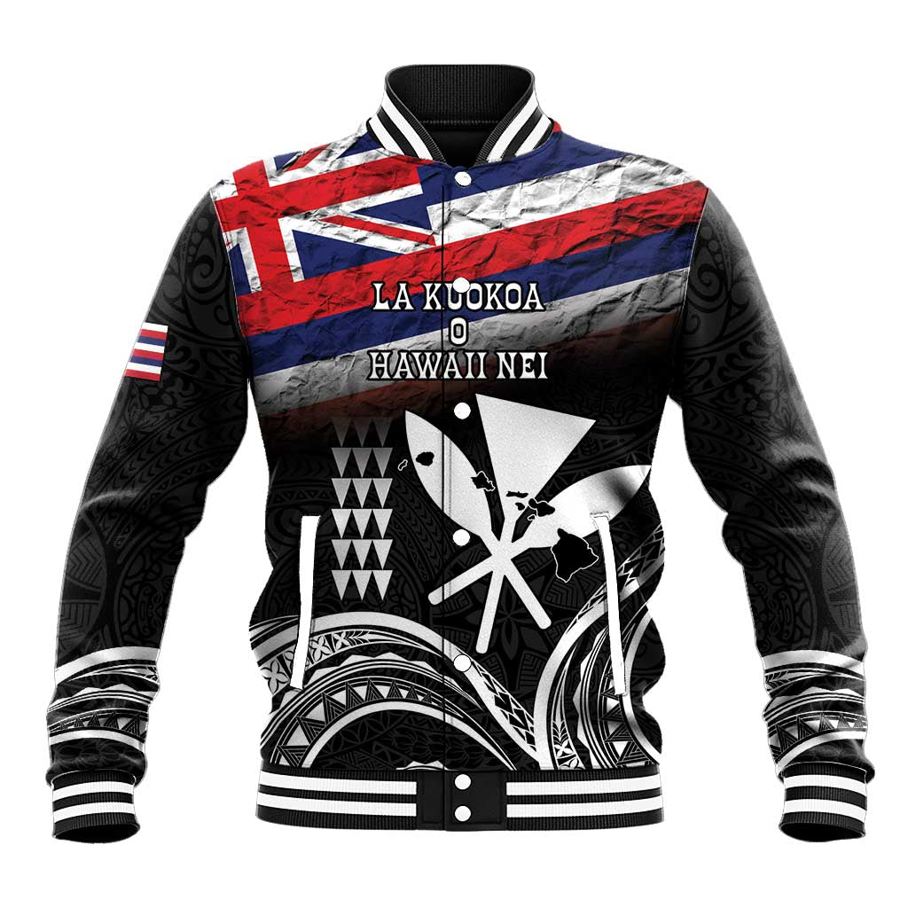 Hawaii Independence Day Baseball Jacket La Kuokoa - Happy 28th November