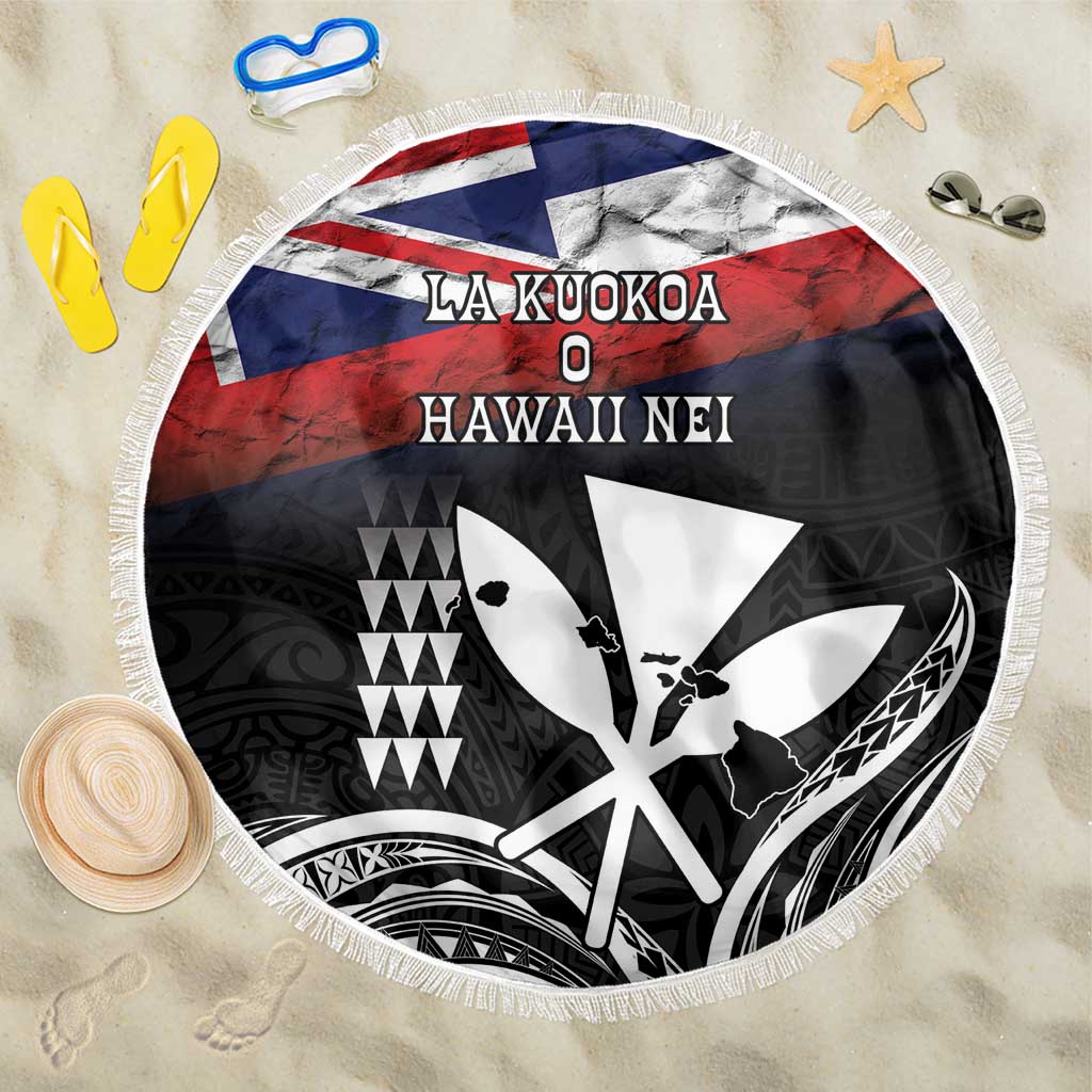 Hawaii Independence Day Beach Blanket La Kuokoa - Happy 28th November