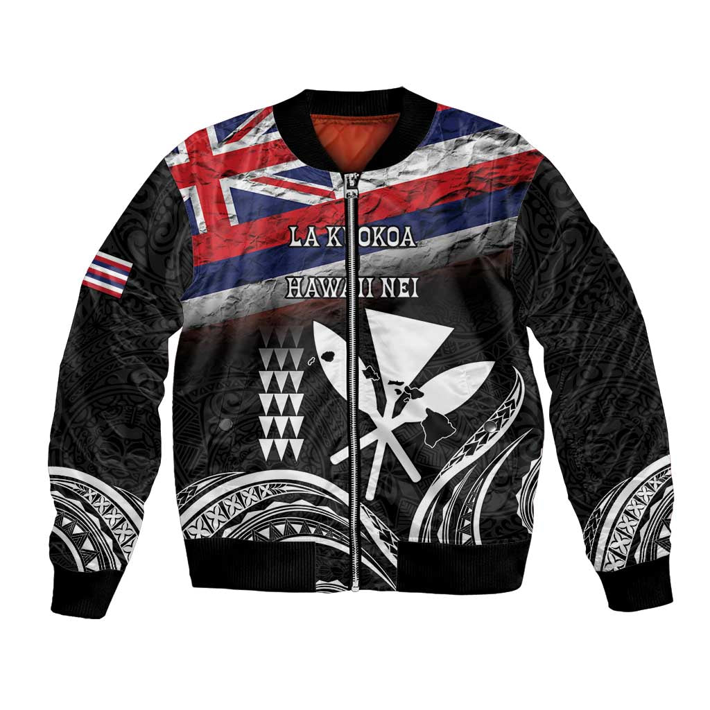 Hawaii Independence Day Bomber Jacket La Kuokoa - Happy 28th November