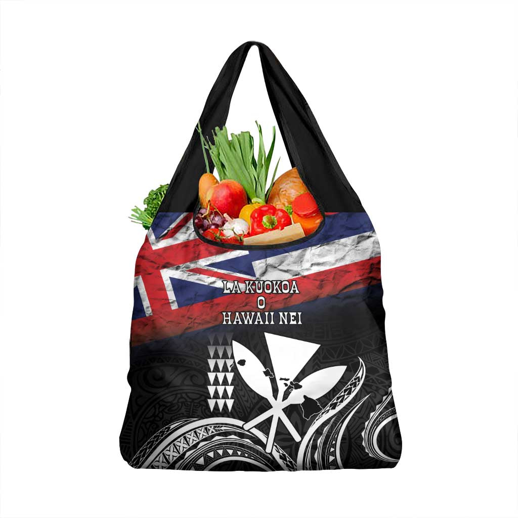 Hawaii Independence Day Grocery Bag La Kuokoa - Happy 28th November