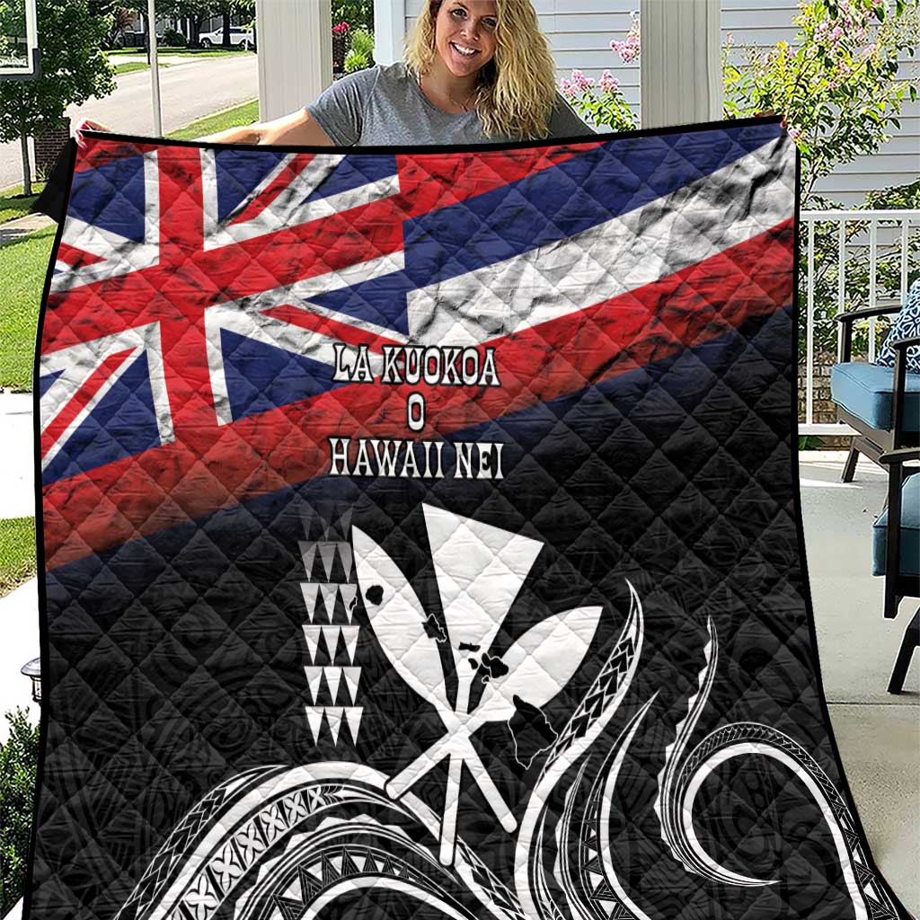 Hawaii Independence Day Quilt La Kuokoa - Happy 28th November