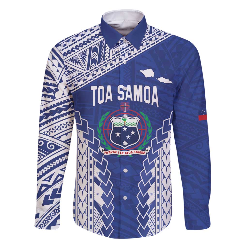 Toa Samoa Rugby Custom Family Matching Summer Maxi Dress and Hawaiian Shirt Go Champions Pacific Samoan Pattern - Polynesian Pride