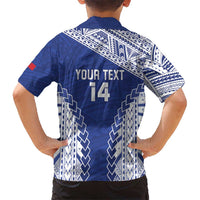 Toa Samoa Rugby Custom Kid Hawaiian Shirt Go Champions Pacific Samoan Pattern - Polynesian Pride