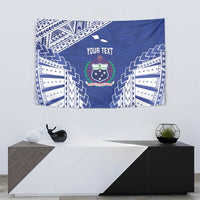 Toa Samoa Rugby Custom Tapestry Go Champions Pacific Samoan Pattern - Polynesian Pride