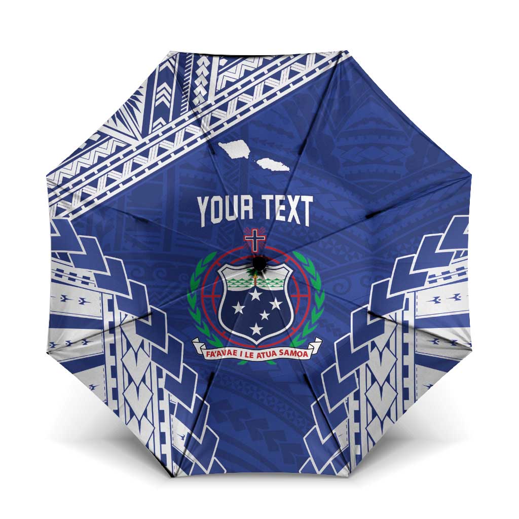 Toa Samoa Rugby Custom Umbrella Go Champions Pacific Samoan Pattern - Polynesian Pride