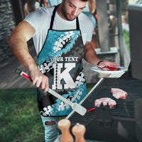 Personalized Kapolei Hawaii High School Apron Puakenikeni Lei Hawaiian Pattern - Polynesian Pride