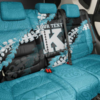 Personalized Kapolei Hawaii High School Back Car Seat Cover Puakenikeni Lei Hawaiian Pattern - Polynesian Pride
