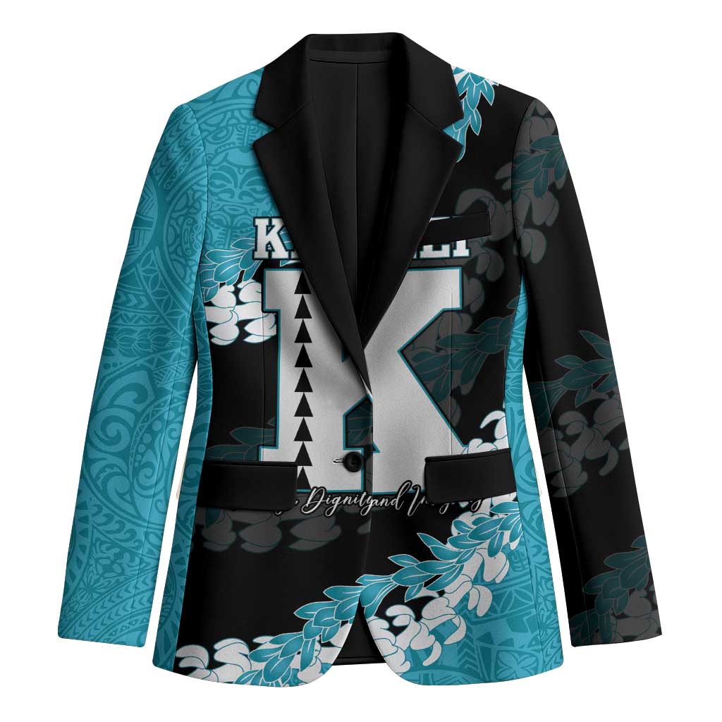 Personalized Kapolei Hawaii High School Blazer Puakenikeni Lei Hawaiian Pattern - Polynesian Pride
