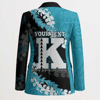 Personalized Kapolei Hawaii High School Blazer Puakenikeni Lei Hawaiian Pattern - Polynesian Pride