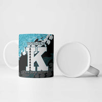 Personalized Kapolei Hawaii High School Ceramic Mug Puakenikeni Lei Hawaiian Pattern - Polynesian Pride