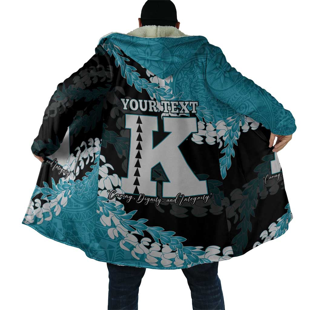 Personalized Kapolei Hawaii High School Cloak Puakenikeni Lei Hawaiian Pattern - Polynesian Pride