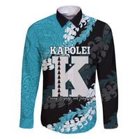 Personalized Kapolei Hawaii High School Family Matching Mermaid Dress and Hawaiian Shirt Puakenikeni Lei Hawaiian Pattern - Polynesian Pride