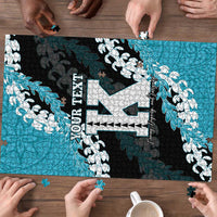 Personalized Kapolei Hawaii High School Puzzle Puakenikeni Lei Hawaiian Pattern - Polynesian Pride