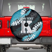 Personalized Kapolei Hawaii High School Spare Tire Cover Puakenikeni Lei Hawaiian Pattern - Polynesian Pride