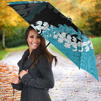 Personalized Kapolei Hawaii High School Umbrella Puakenikeni Lei Hawaiian Pattern - Polynesian Pride