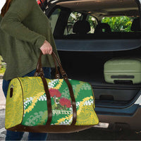 Personalized Leilehua Hawaii High School Travel Bag Puakenikeni Lei Hawaiian Pattern - Polynesian Pride