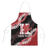 Personalized Kalani Hawaii High School Apron Puakenikeni Lei Hawaiian Pattern - Polynesian Pride
