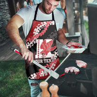 Personalized Kalani Hawaii High School Apron Puakenikeni Lei Hawaiian Pattern - Polynesian Pride