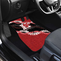Personalized Kalani Hawaii High School Car Mats Puakenikeni Lei Hawaiian Pattern - Polynesian Pride