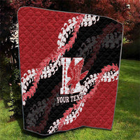 Personalized Kalani Hawaii High School Quilt Puakenikeni Lei Hawaiian Pattern - Polynesian Pride