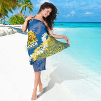 Kaiser Hawaii High School Sarong Puakenikeni Lei Hawaiian Pattern - Polynesian Pride