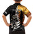 Custom New Zealand Silver Fern Rugby ANZAC Day Family Matching Off Shoulder Short Dress and Hawaiian Shirt 2024 All Black Tiki Mascot LT14 - Polynesian Pride