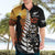 Custom New Zealand Silver Fern Rugby ANZAC Day Hawaiian Shirt 2024 All Black Tiki Mascot LT14 - Polynesian Pride