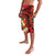 Personalised Tonga Emancipation Day Lavalava Tongan Ngatu Pattern - Red Version