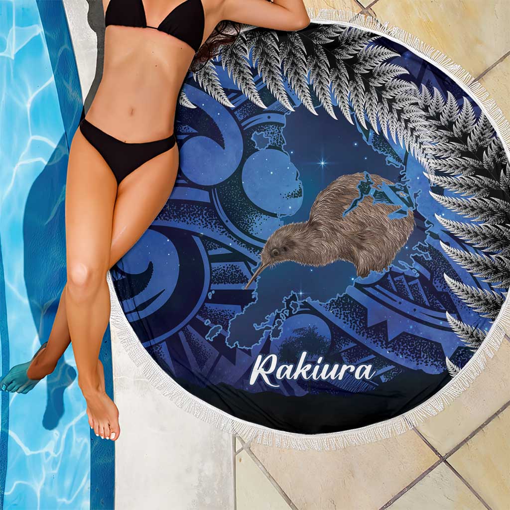 New Zealand Stewart Island Beach Blanket Rakiura Kiwi Maori Glowing Sky