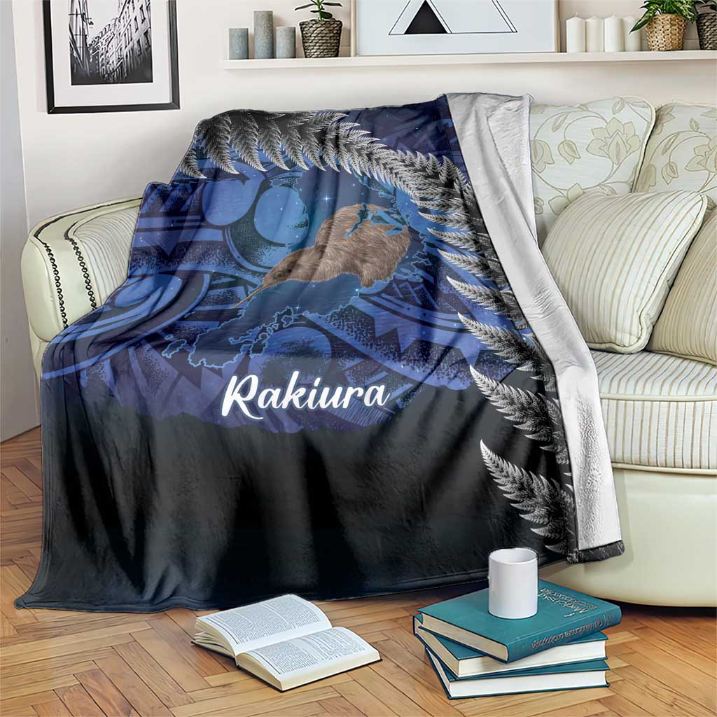 New Zealand Stewart Island Blanket Rakiura Kiwi Maori Glowing Sky