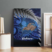 New Zealand Stewart Island Canvas Wall Art Rakiura Kiwi Maori Glowing Sky