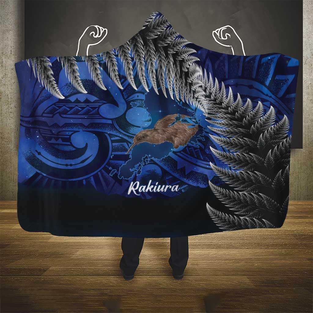 New Zealand Stewart Island Hooded Blanket Rakiura Kiwi Maori Glowing Sky