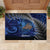 New Zealand Stewart Island Rubber Doormat Rakiura Kiwi Maori Glowing Sky