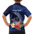 Personalised Guam Liberation Day Family Matching Puletasi and Hawaiian Shirt Happy 80th Anniversary Fish Hook Mix Tropical Flowers