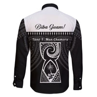 Guam Liberation Day Family Matching Tank Maxi Dress and Hawaiian Shirt Biba Guahan Chamorro 80th Anniversary - Black