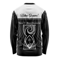 Guam Liberation Day Long Sleeve Shirt Biba Guahan Chamorro 80th Anniversary - Black