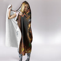 Samoa Teuila 2024 Festival Hooded Blanket Samoan Siva Afi With Red Gingers LT14 - Polynesian Pride