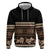 Black Samoa Siapo Teuila Flowers Hoodie