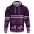 Purple Samoa Siapo Teuila Flowers Hoodie