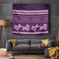 Purple Samoa Siapo Teuila Flowers Tapestry LT14 - Polynesian Pride