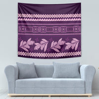 Purple Samoa Siapo Teuila Flowers Tapestry LT14 - Polynesian Pride