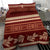 Red Samoa Siapo Teuila Flowers Bedding Set