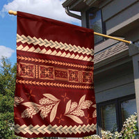 Red Samoa Siapo Teuila Flowers Garden Flag