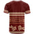 Red Samoa Siapo Teuila Flowers T Shirt