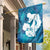 Turquoise Polynesia Father's Day Garden Flag Dad You Are My Hero