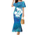Turquoise Polynesia Father's Day Mermaid Dress Dad You Are My Hero