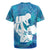 Turquoise Polynesia Father's Day Rugby Jersey Dad You Are My Hero