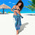 Turquoise Polynesia Father's Day Sarong Dad You Are My Hero